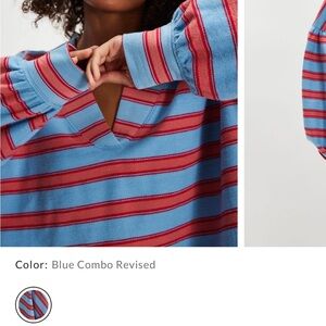 Free People SOLD OUT Caddie Sweatshirt NWOT